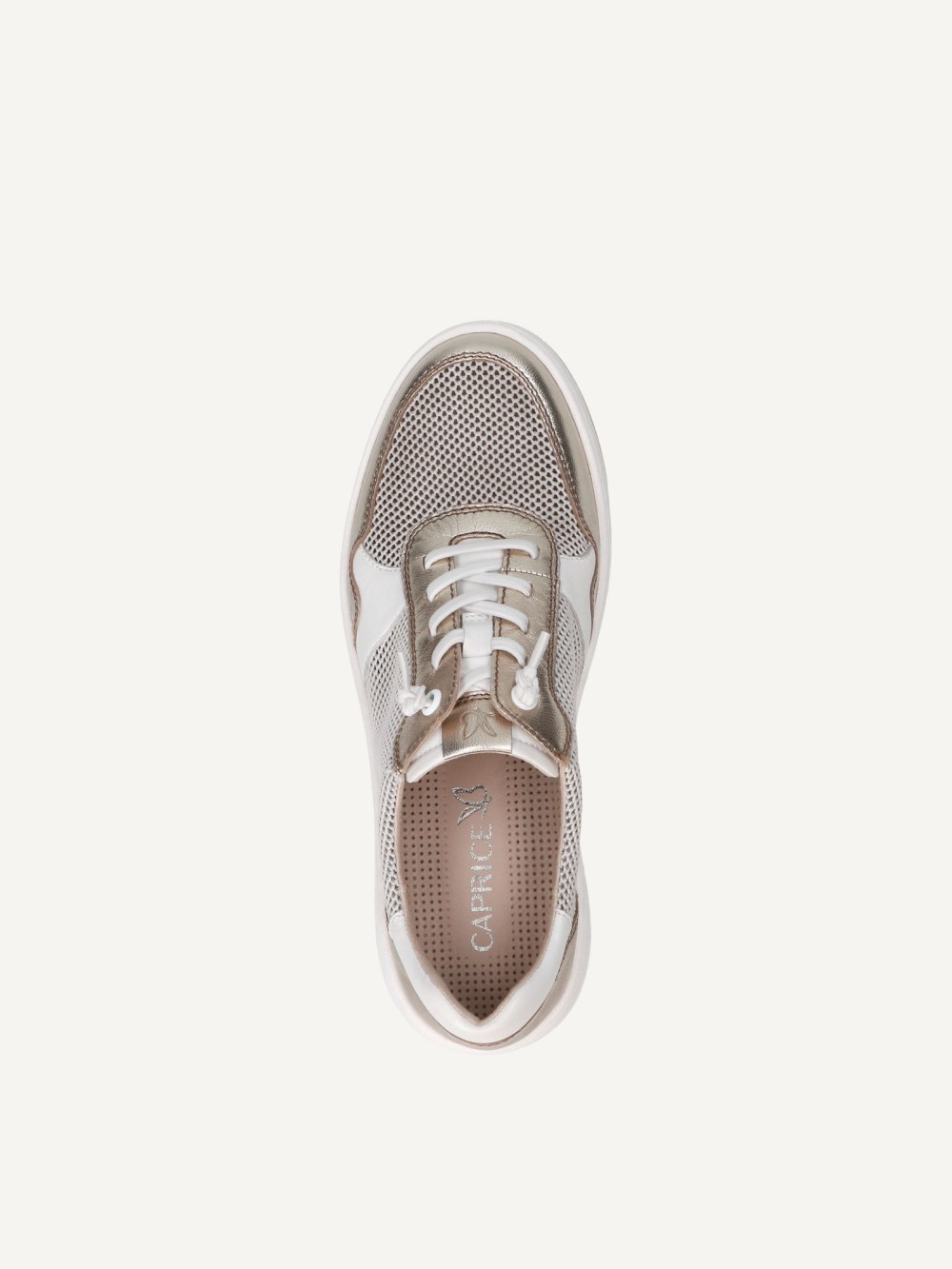 Caprice Sneaker - Steinfarbener Kamm