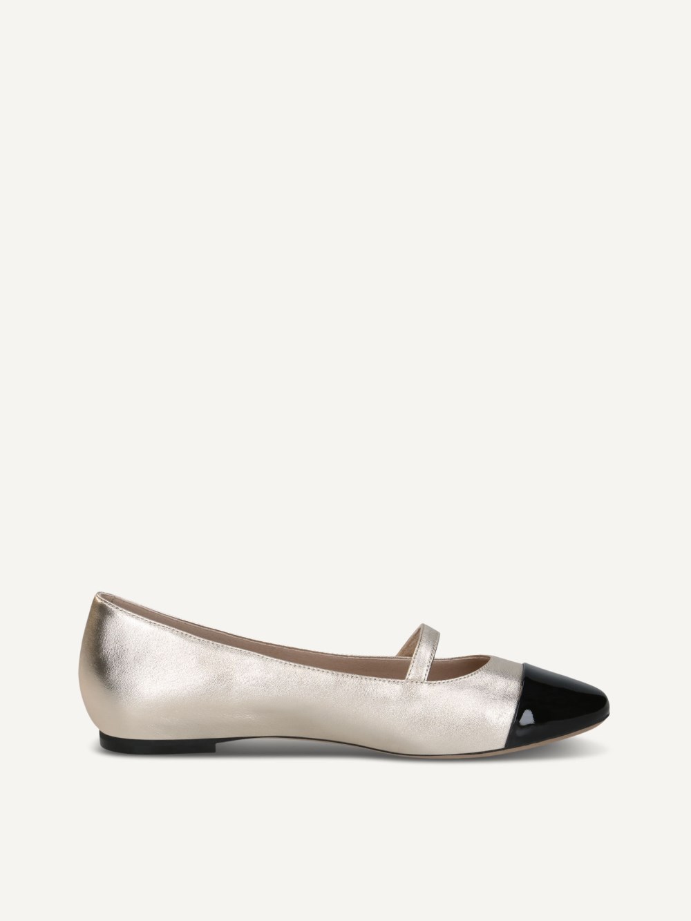 Caprice Ballerina - Schwarz/Gold