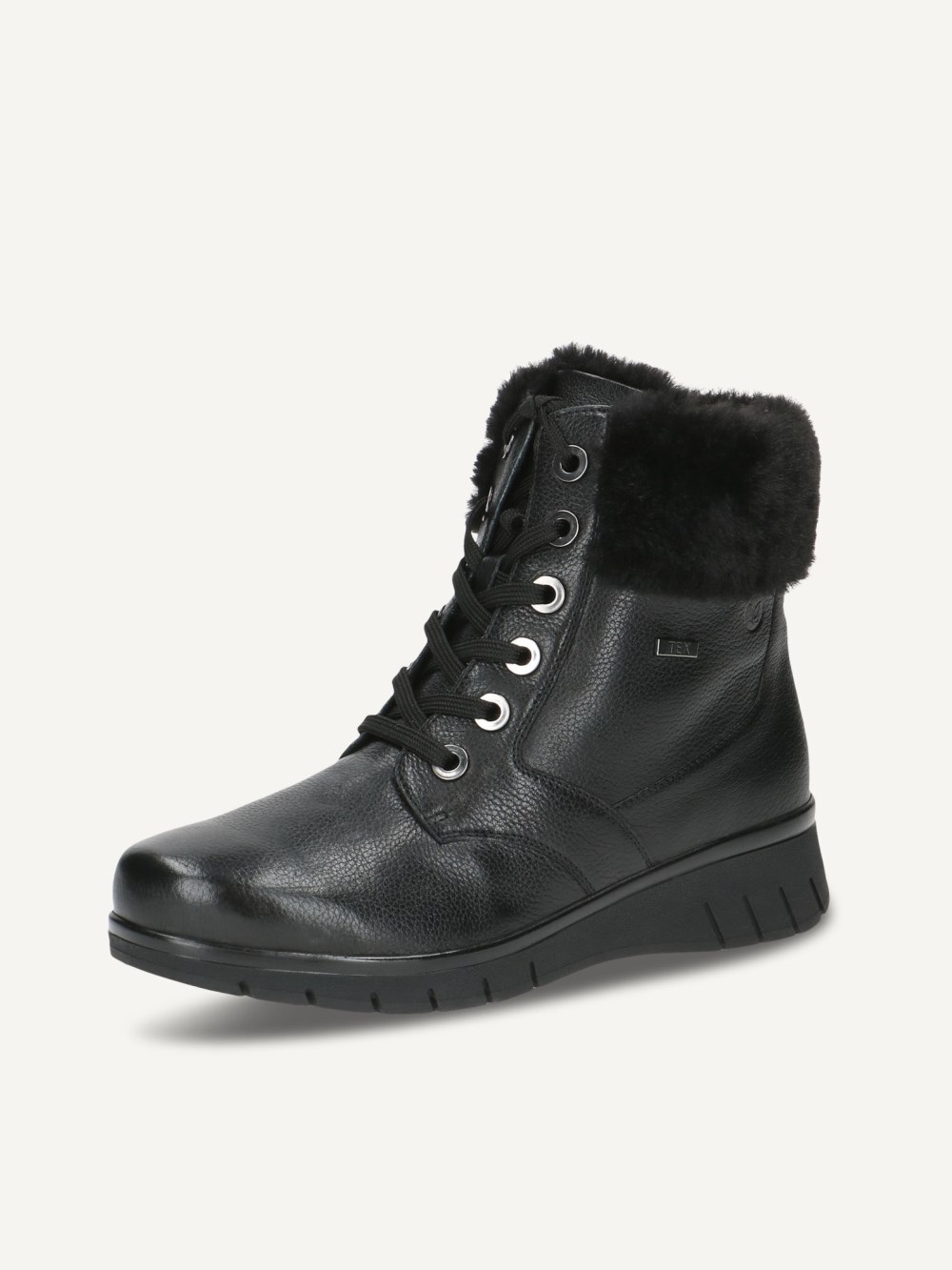 Caprice Stiefelette - Schwarz Nappa