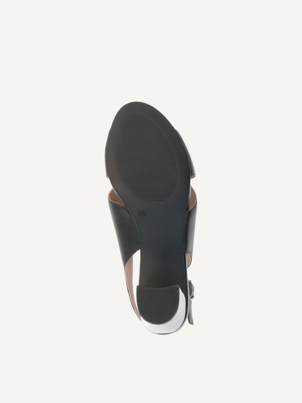 Caprice Sandalette - Schwarzes Nappaleder