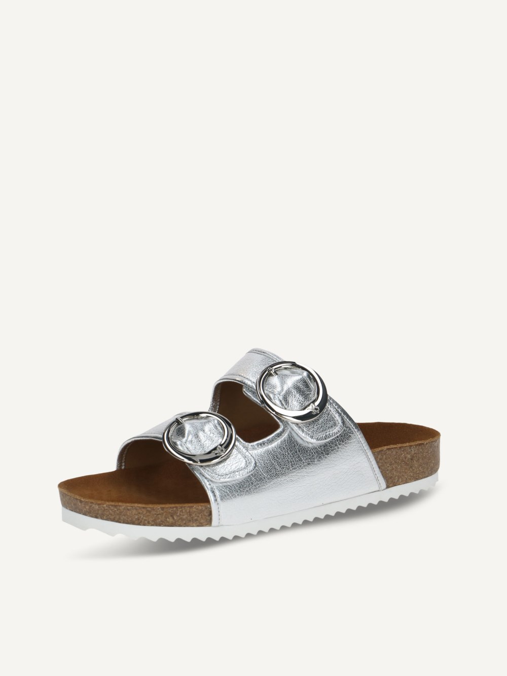 Caprice Pantolette - Silver Metallic