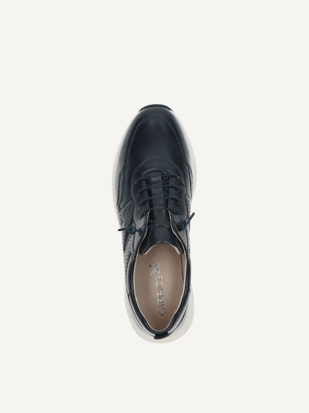 Caprice Sneaker - Ozeanfarbenes Nappa