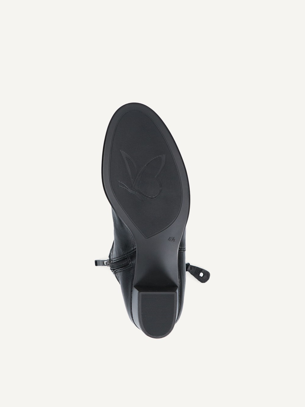 Caprice Stiefelette - Schwarzes Softnap-Lederleder