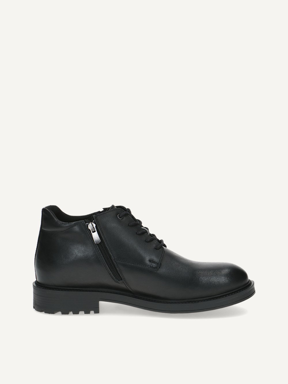 Caprice Halbschuh - Schwarzes Nappaleder