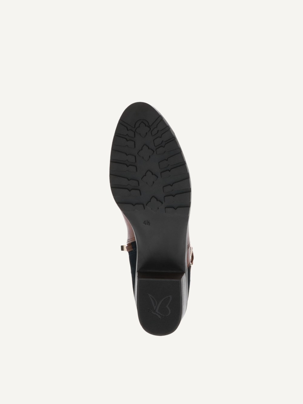 Caprice Stiefelette - Cognacfarbenes Comb