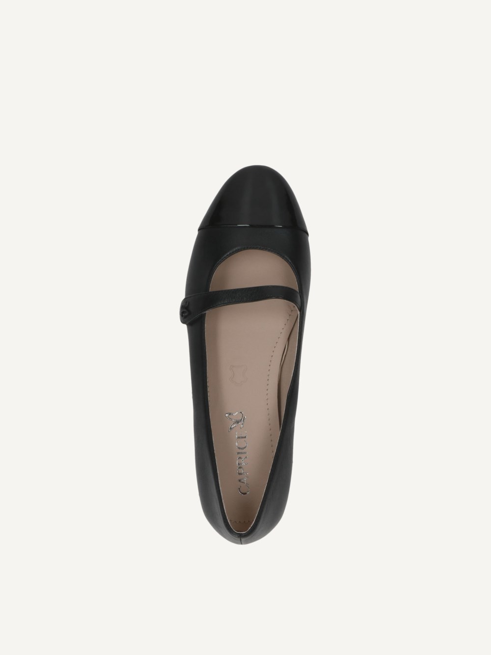 Caprice Ballerina - Schwarzer Kamm