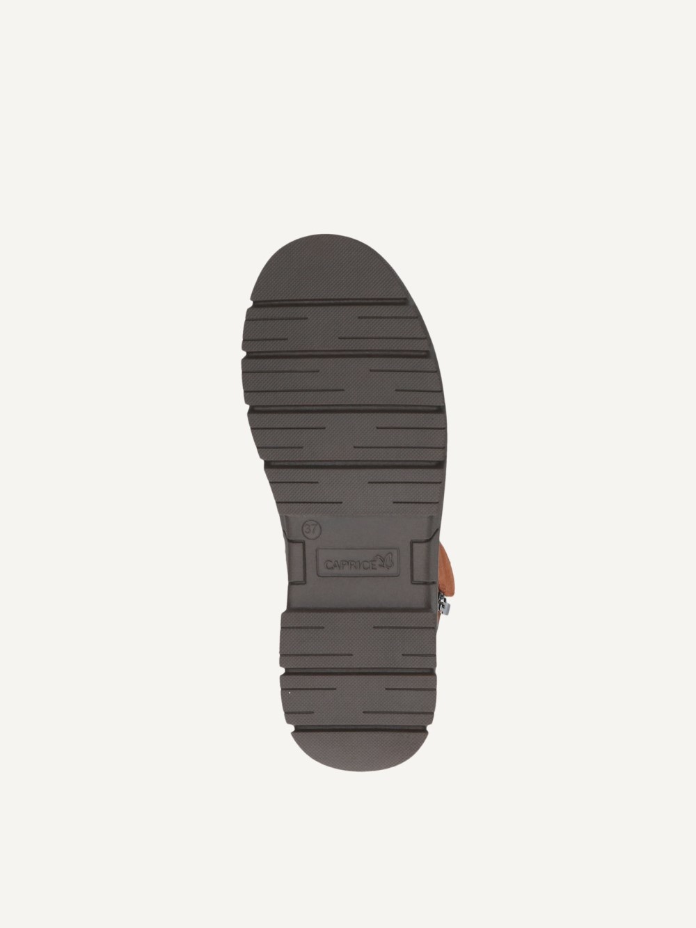 Caprice Stiefelette - Nussfarbenes Wildleder