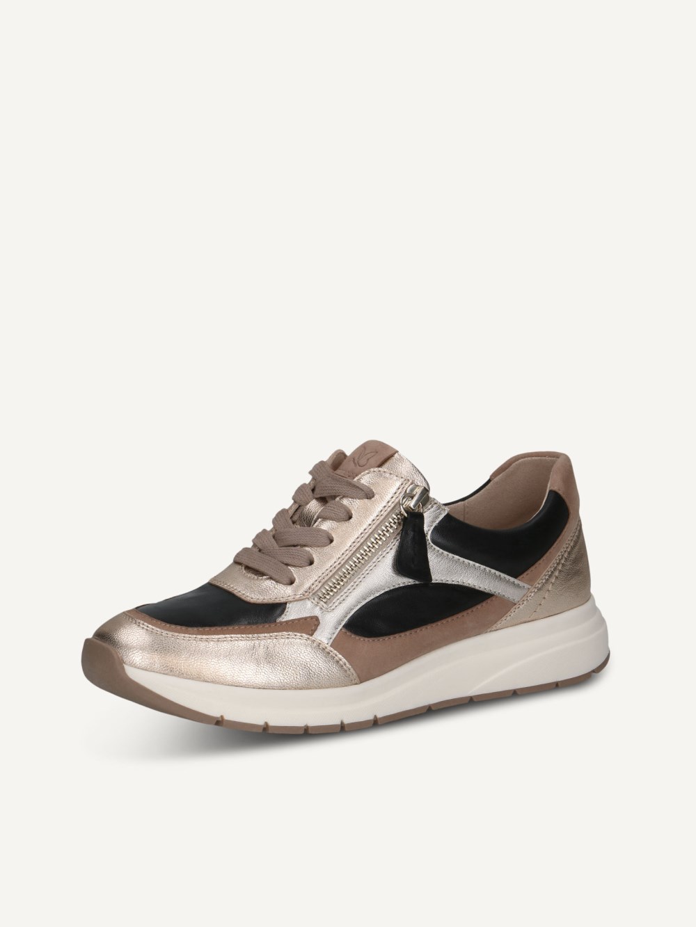 Caprice Sneaker - Schwarz/Gold