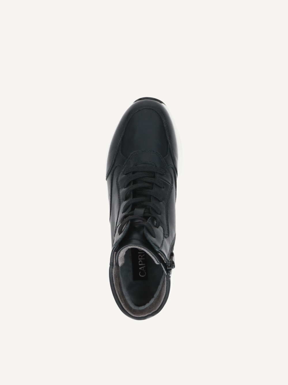 Caprice Stiefelette - Schwarzes Nappa