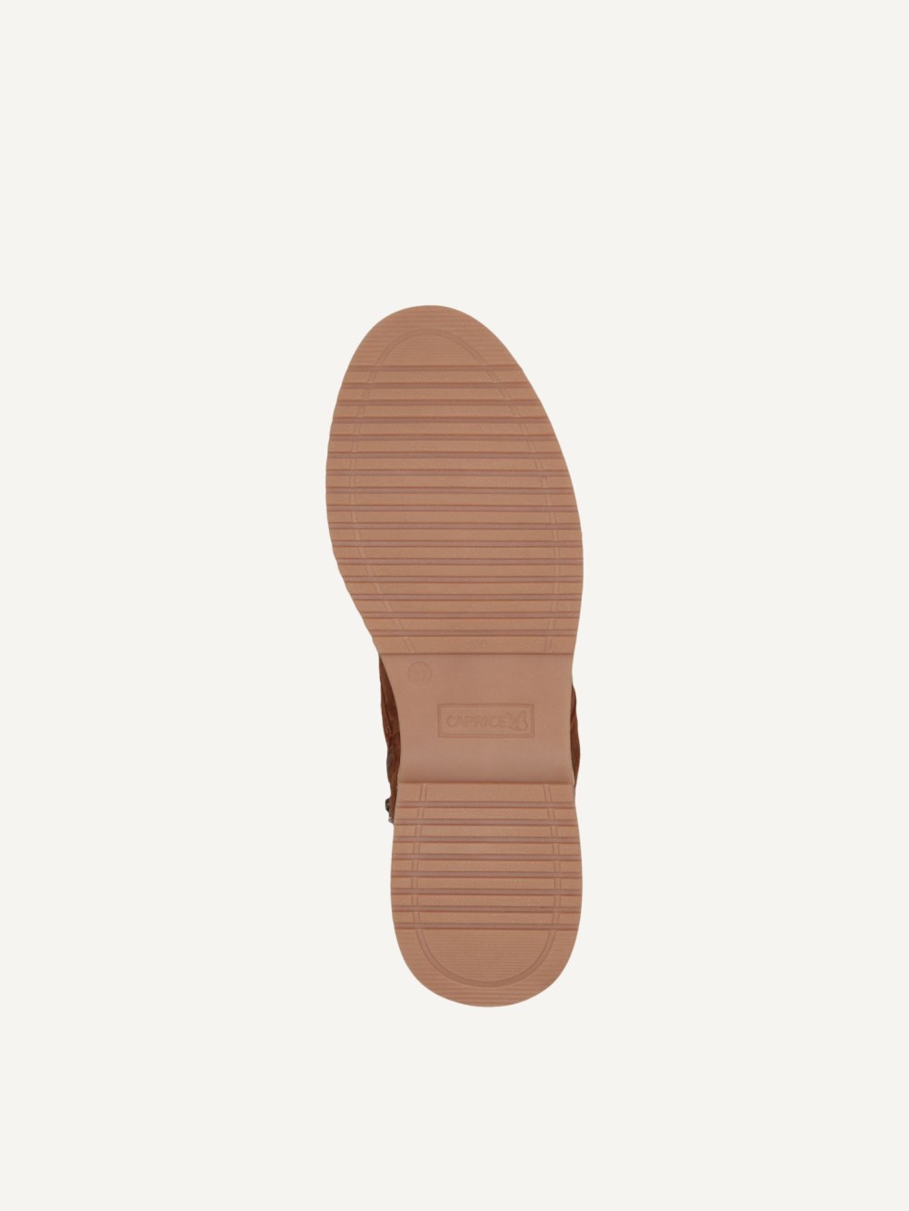 Caprice Stiefelette - Cognacfarbenes Wildleder
