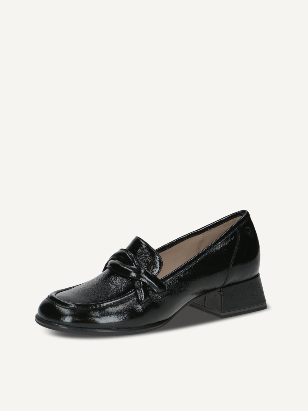 Caprice Trotteur - Schwarzes Nappa-Lederleder