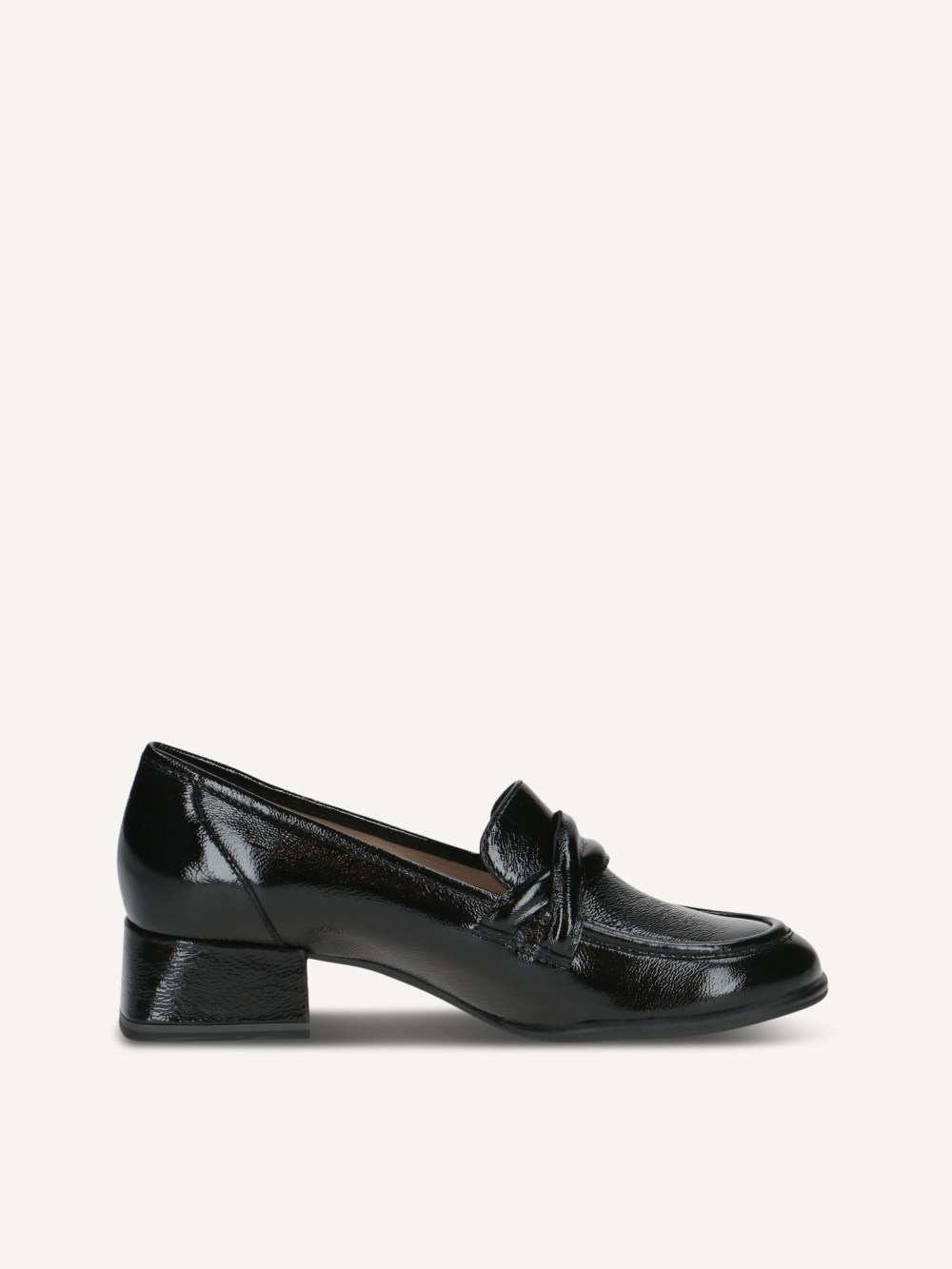 Caprice Trotteur - Schwarzes Nappa-Lederleder