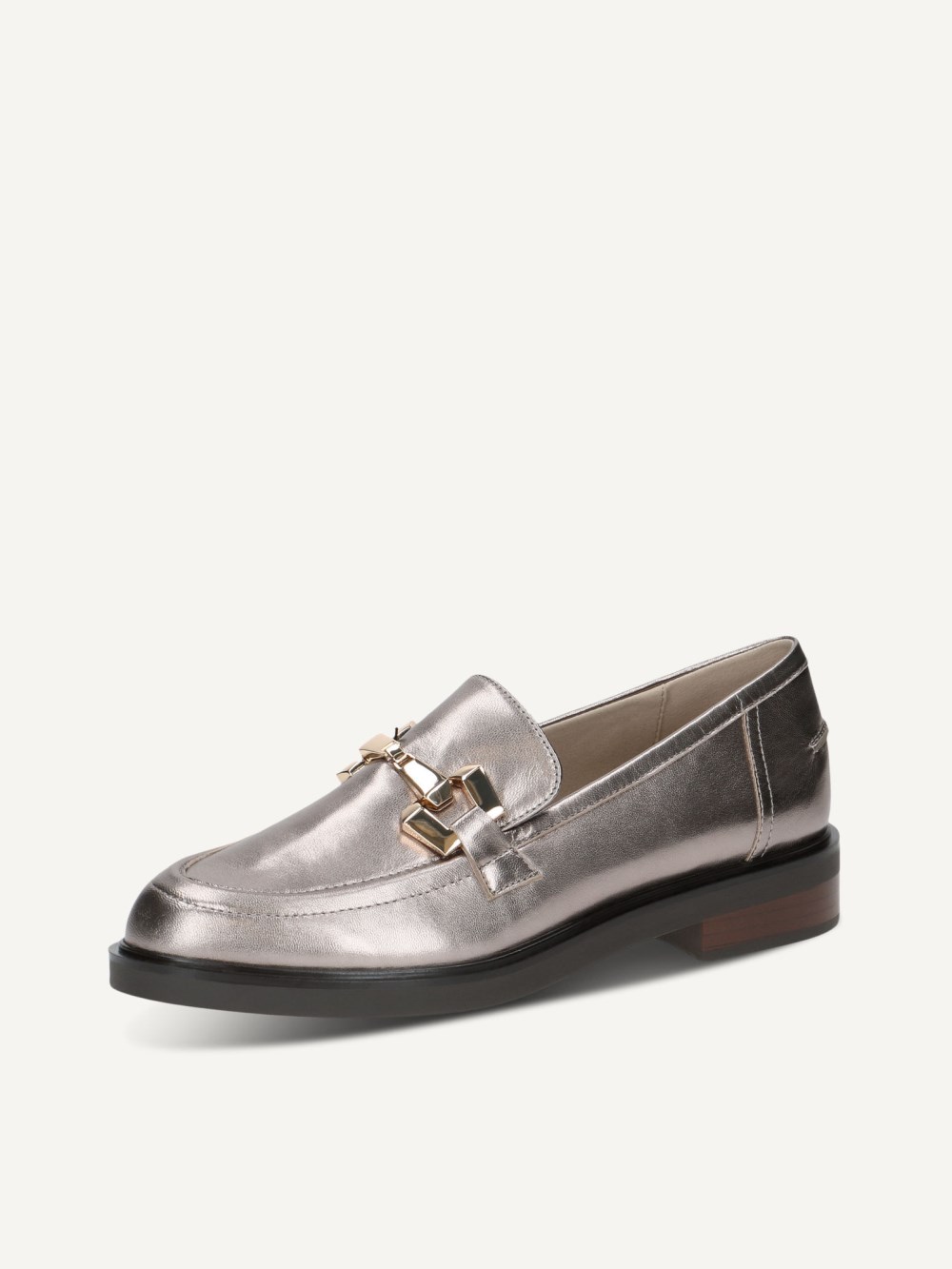 Caprice Slipper - Platinmetall