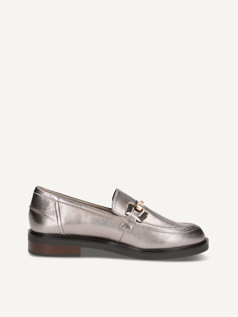 Caprice Slipper - Platinmetall