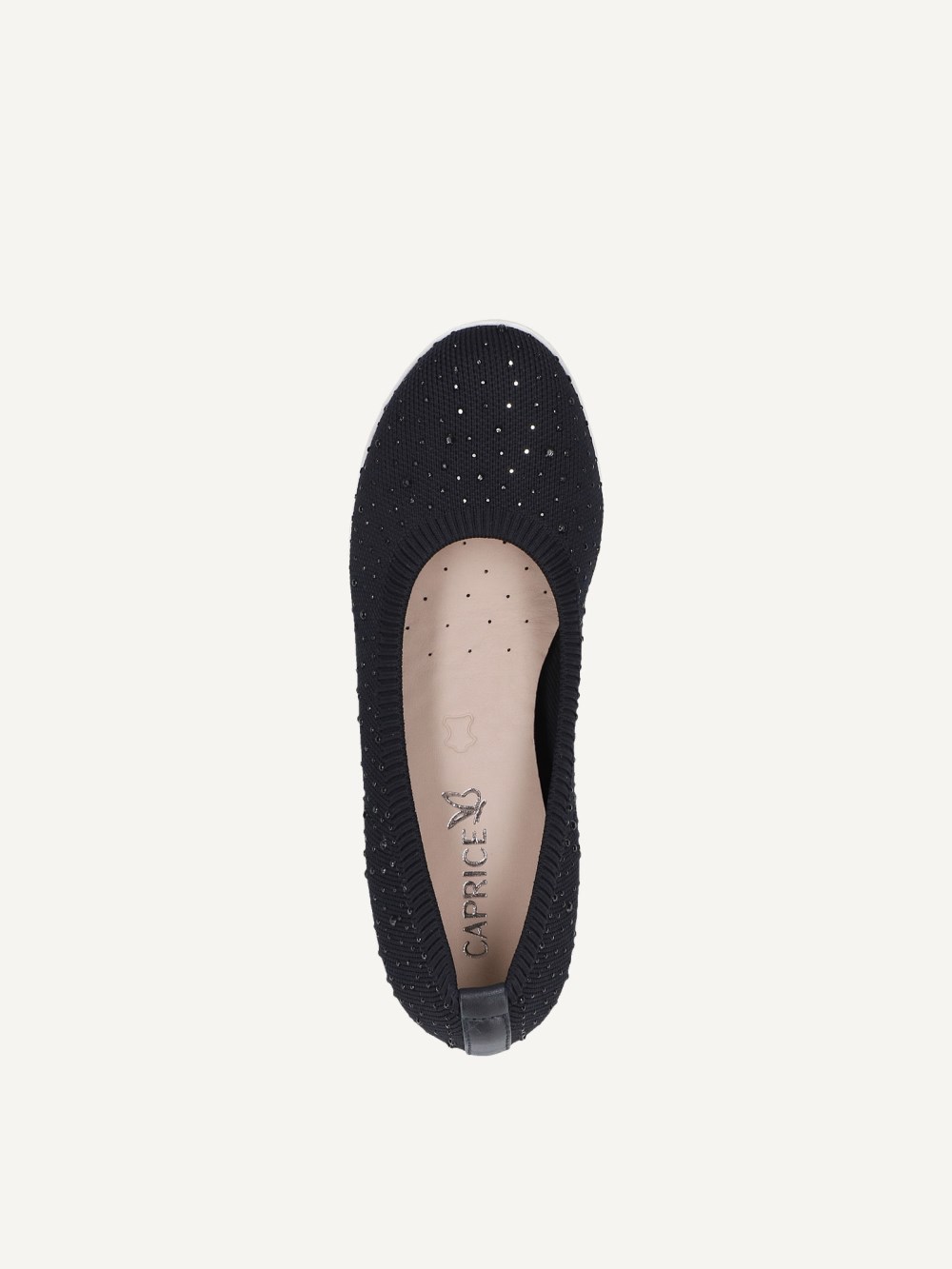 Caprice Ballerina - Ozeanfarbener Strick