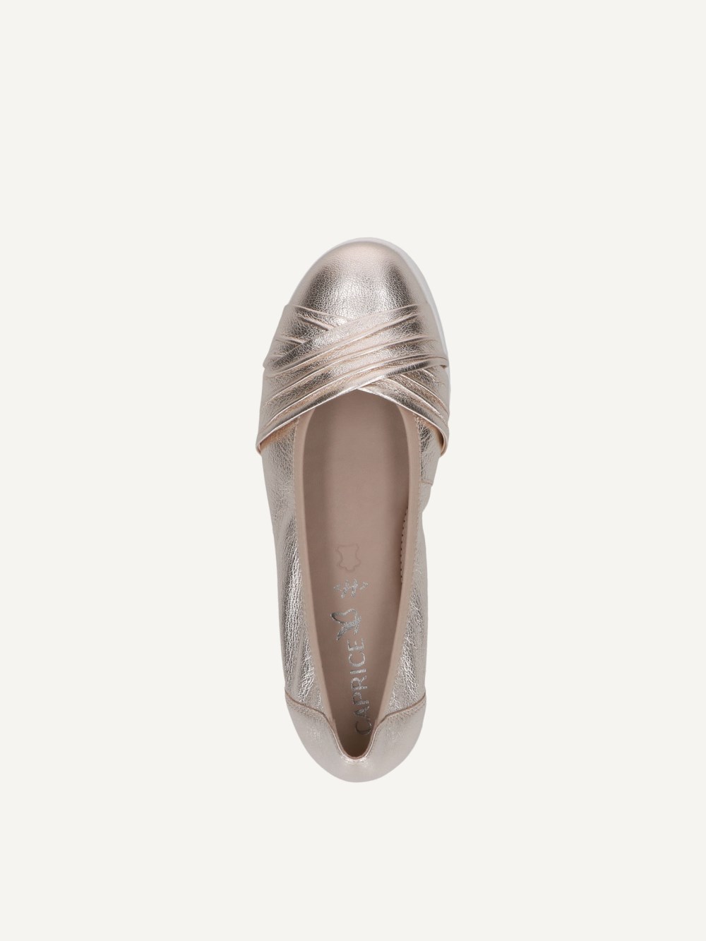 Caprice Ballerina - Platinmetall