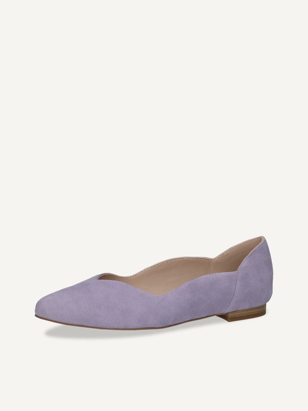 Caprice Pumps - Lavendelfarbenes Wildleder