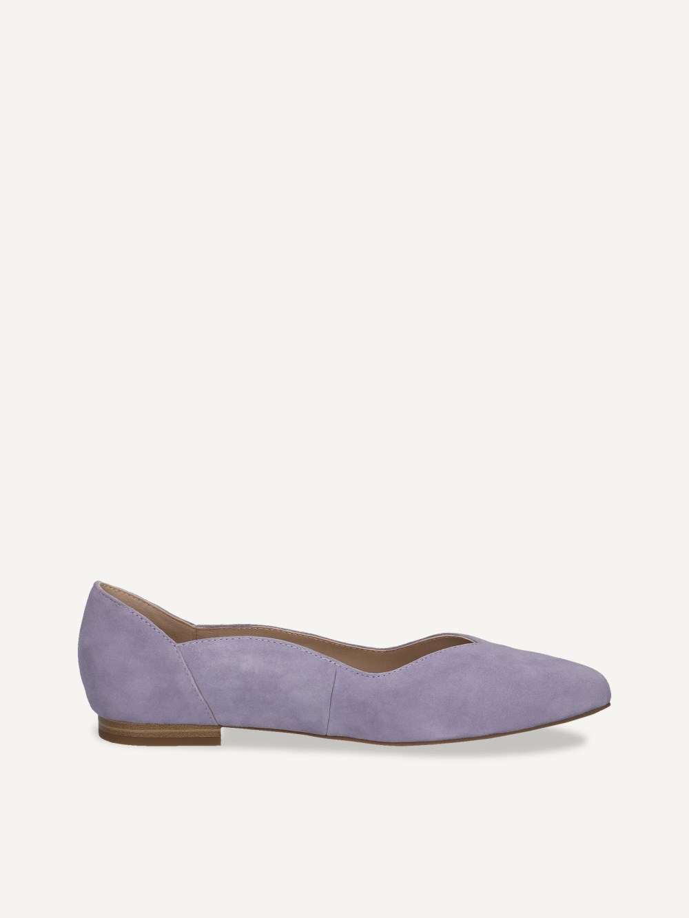 Caprice Pumps - Lavendelfarbenes Wildleder