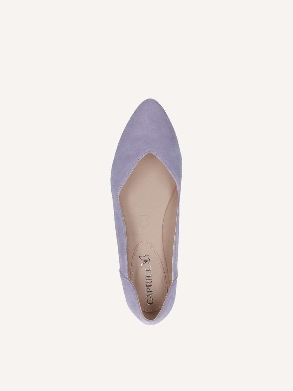 Caprice Pumps - Lavendelfarbenes Wildleder