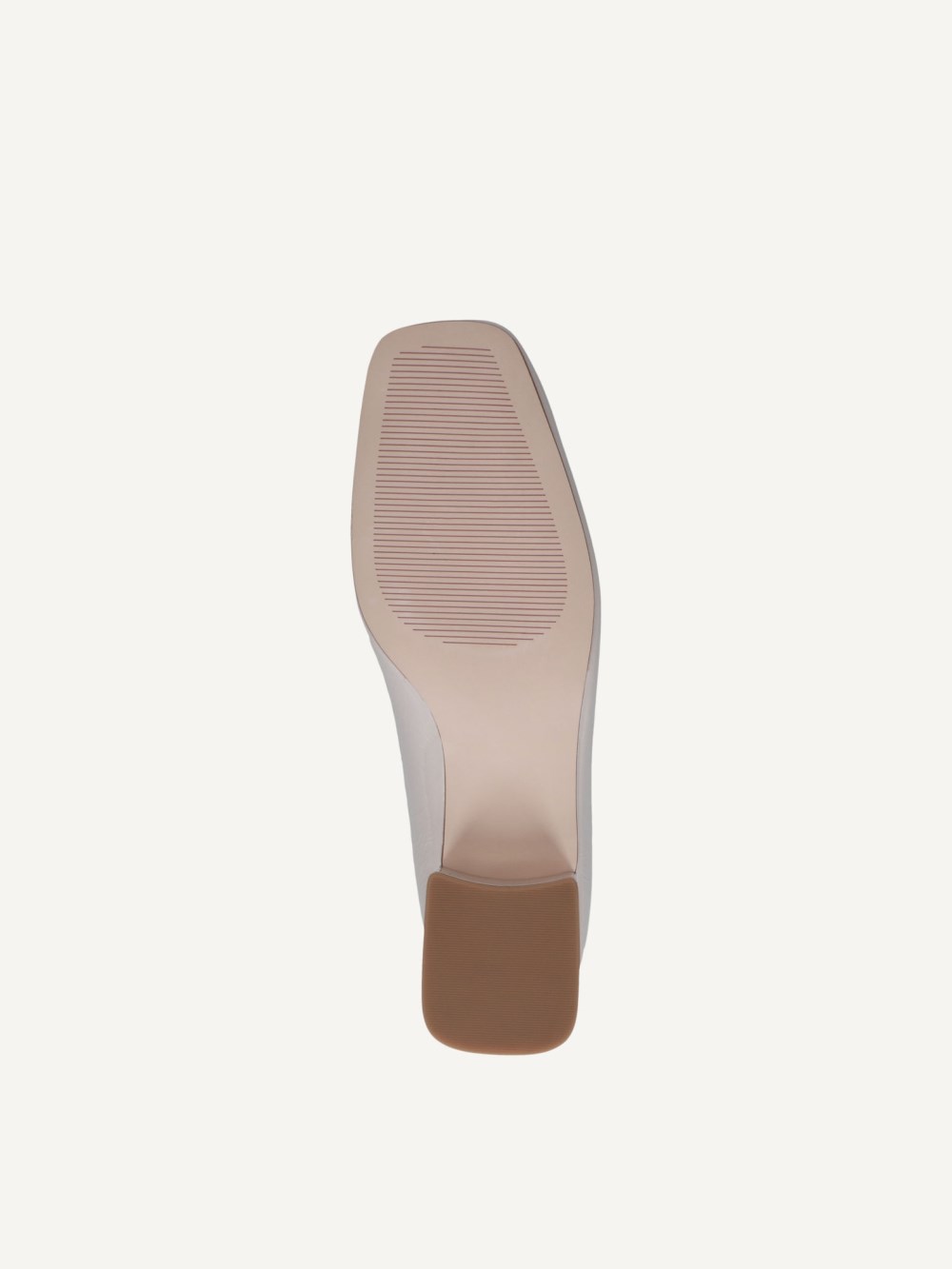 Caprice Pumps - Schneefarbenes Nappaleder