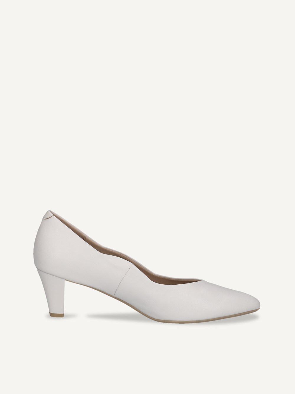 Caprice Pumps - Weißes Nappaleder