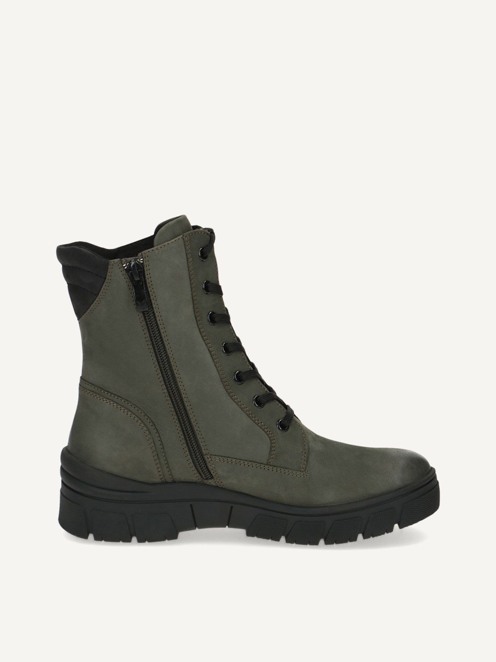 Caprice Stiefelette - Khaki-Kamm