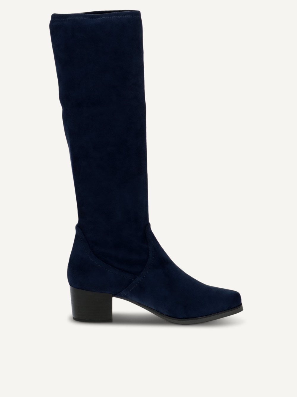 Caprice Stiefel - Marineblaues Stretchleder