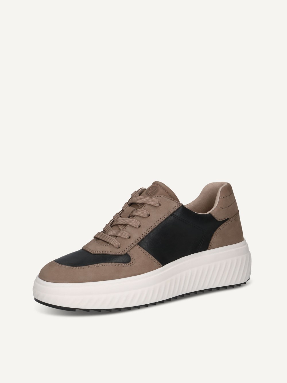 Caprice Sneaker - Taupe/Schwarz