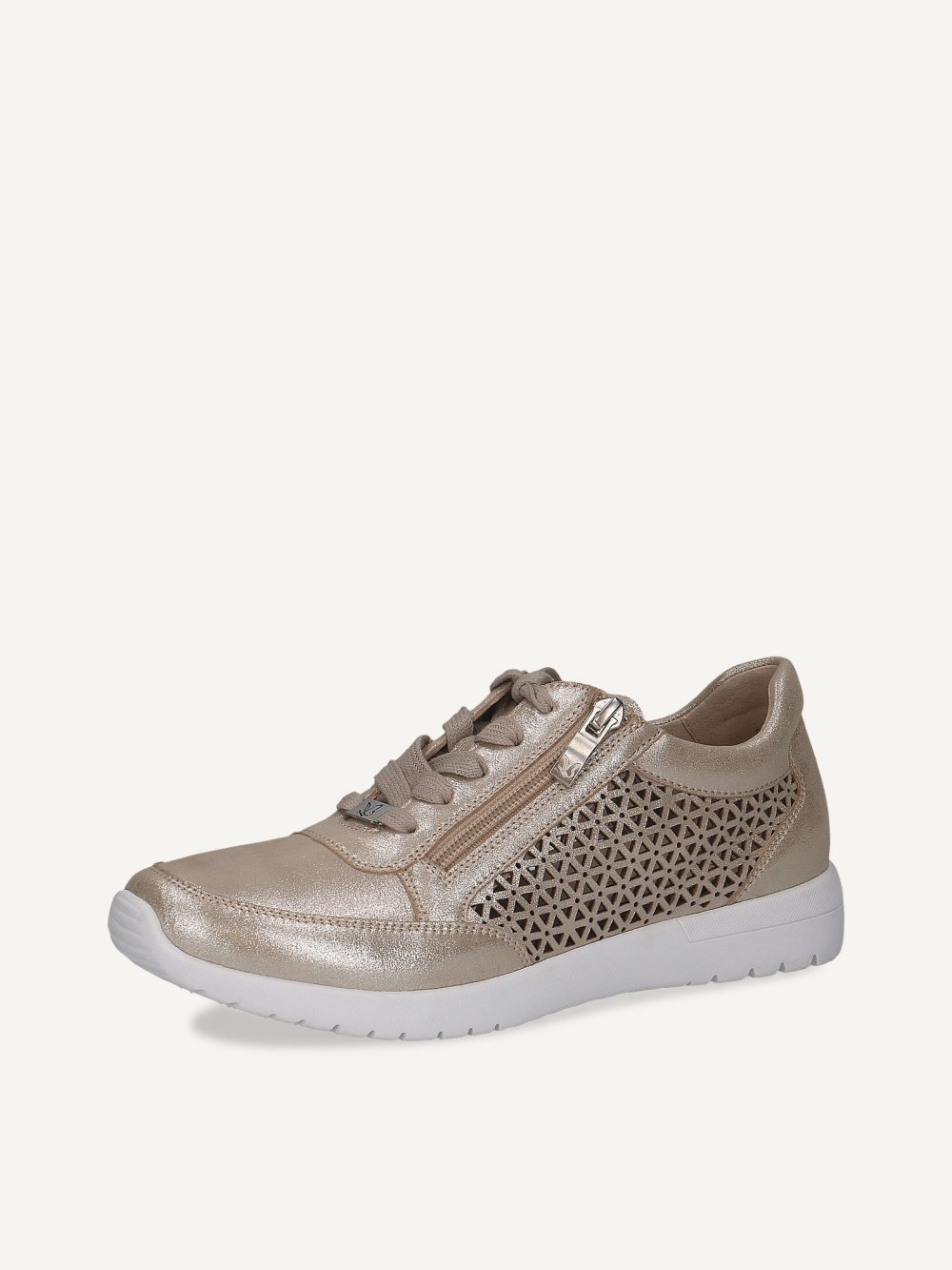 Caprice Sneaker - Taupe Metallic