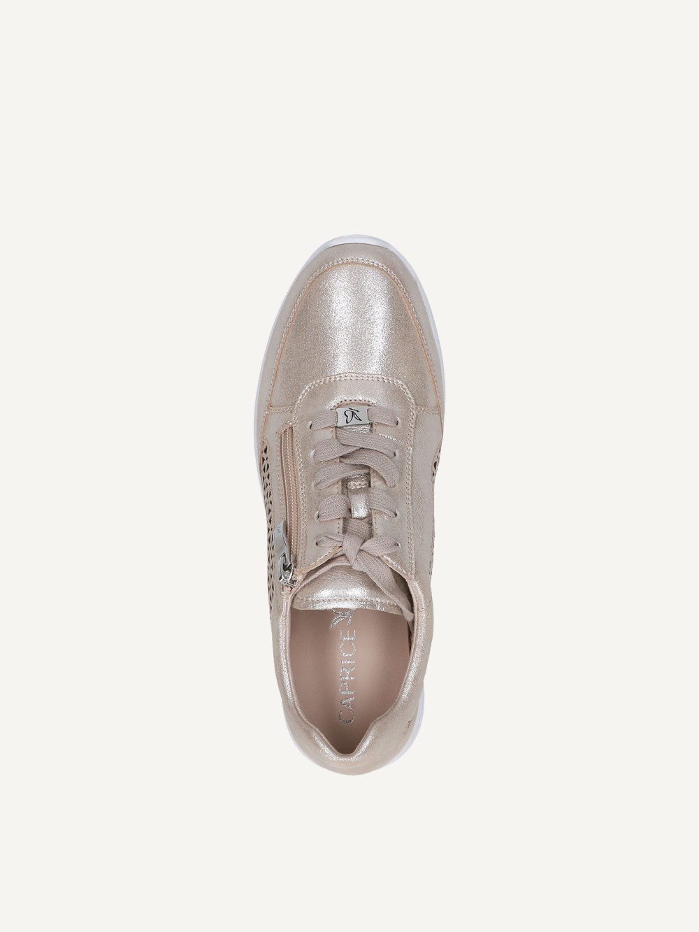 Caprice Sneaker - Taupe Metallic