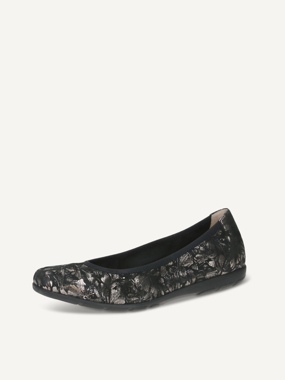 Caprice Ballerina - Schwarz/Gunmetal