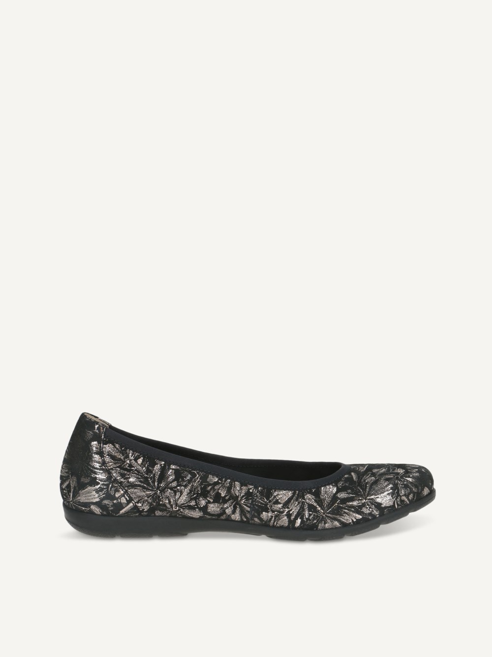 Caprice Ballerina - Schwarz/Gunmetal