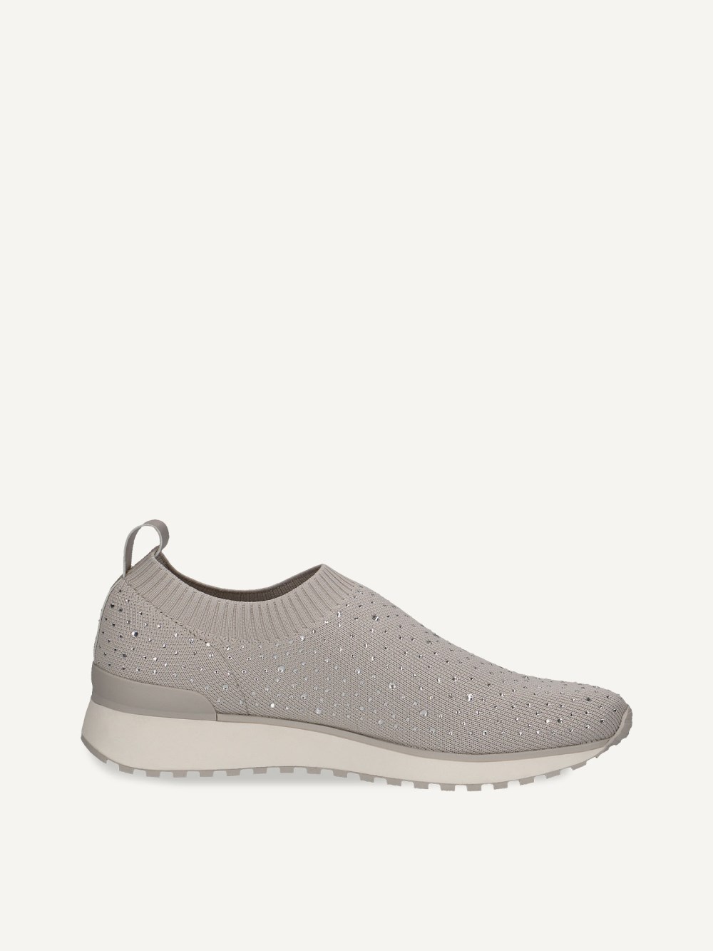 Caprice Sneaker - Hellgrauer Strick