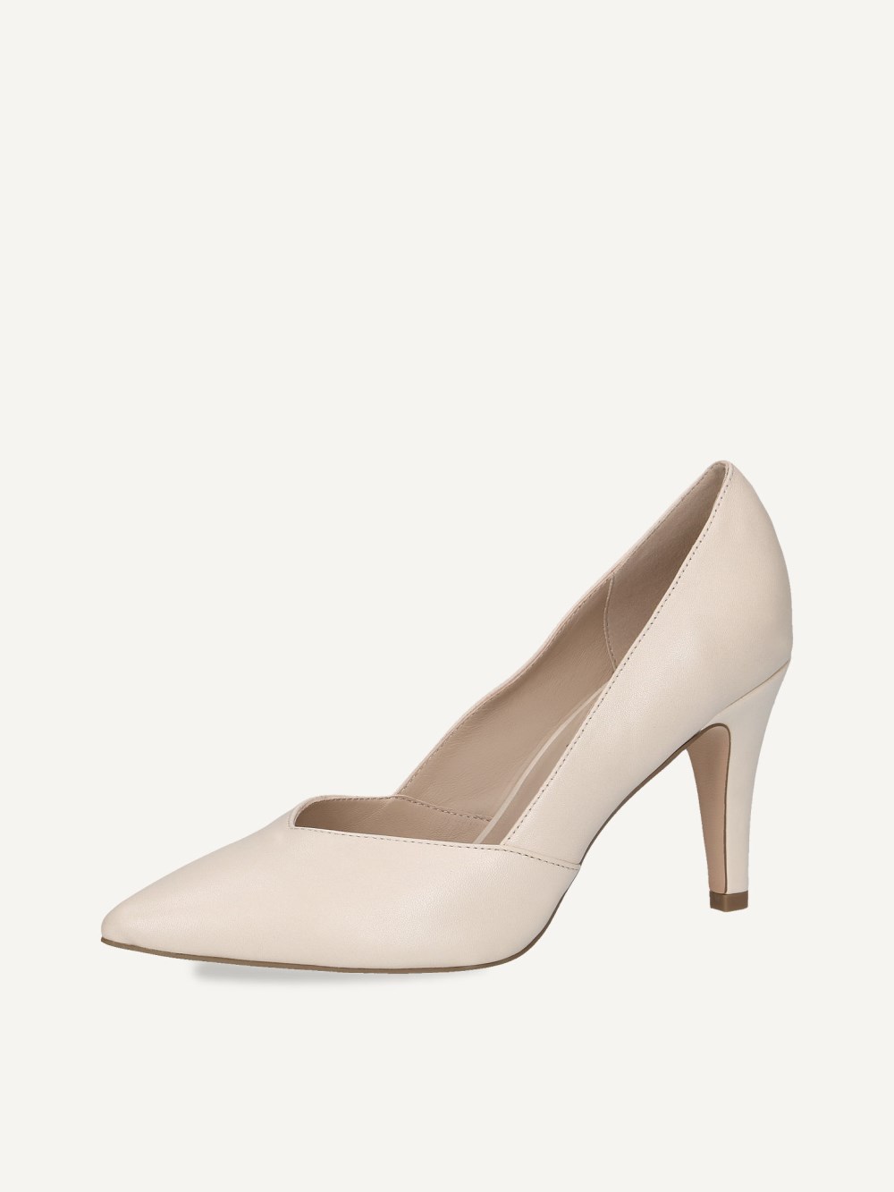 Caprice Pumps - Cremefarbenes Perlmutt