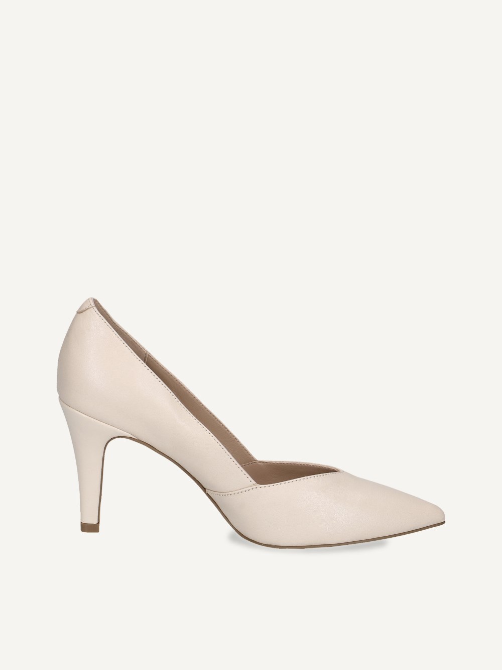 Caprice Pumps - Cremefarbenes Perlmutt
