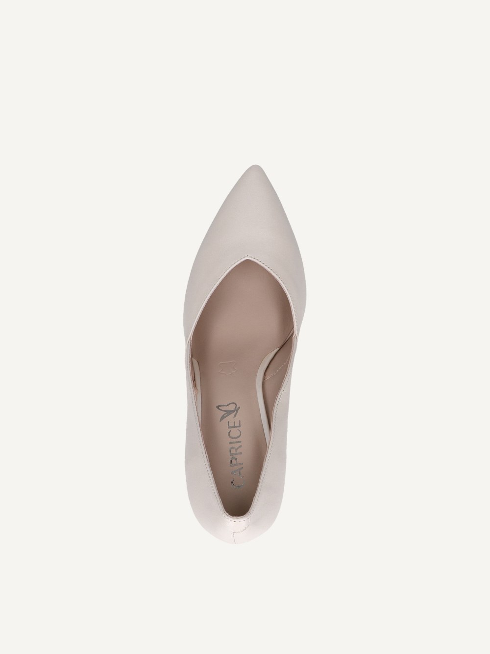 Caprice Pumps - Cremefarbenes Perlmutt