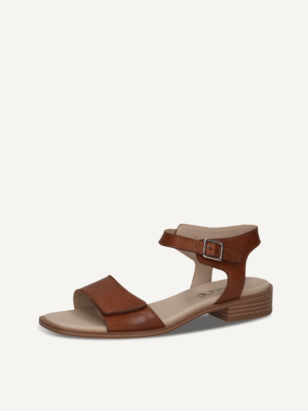 Caprice Sandalette - Cognac-Nappaleder
