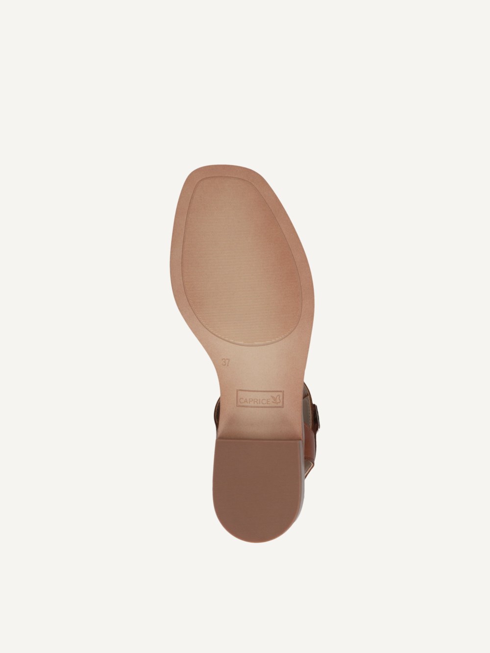 Caprice Sandalette - Cognac-Nappaleder