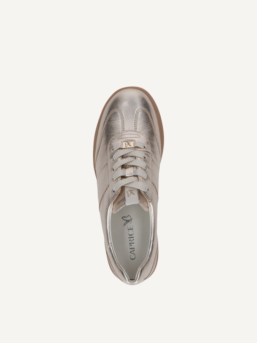 Caprice Sneaker - Platin-Metall.
