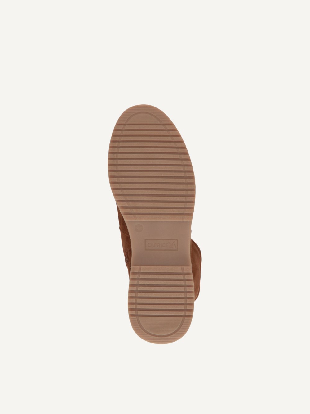 Caprice Stiefelette - Cognacfarbenes Wildleder