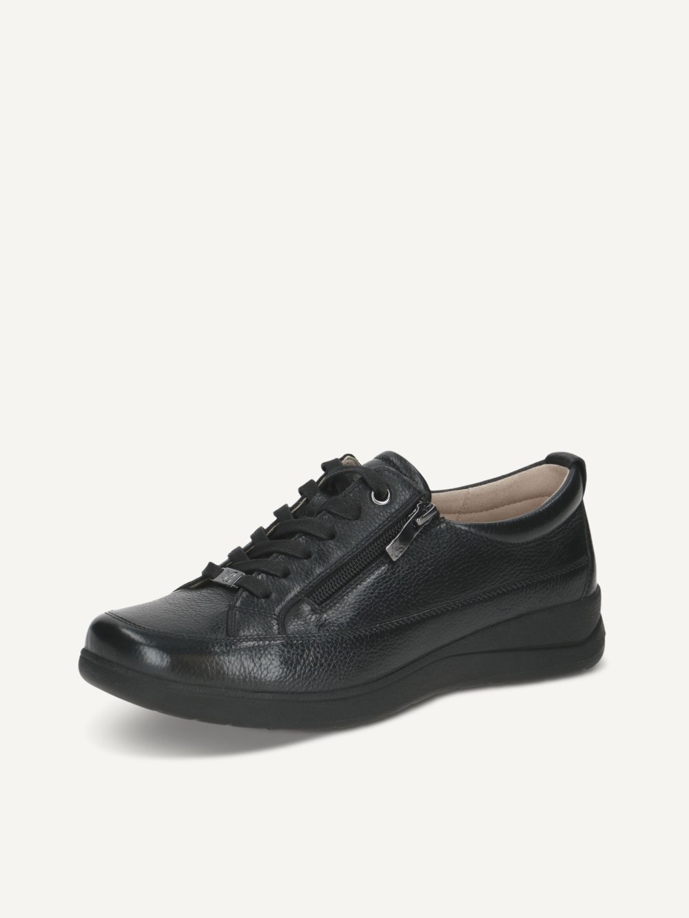 Caprice Halbschuh - Schwarzes Nappaleder