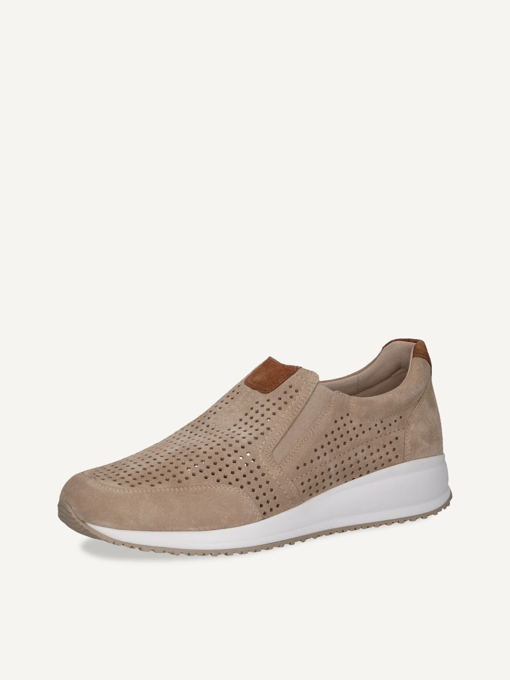 Caprice Slipper - Sandfarbener Kamm