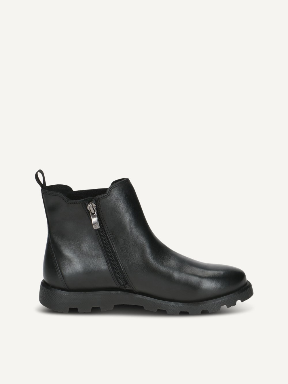 Caprice Stiefelette - Schwarzes Nappaleder