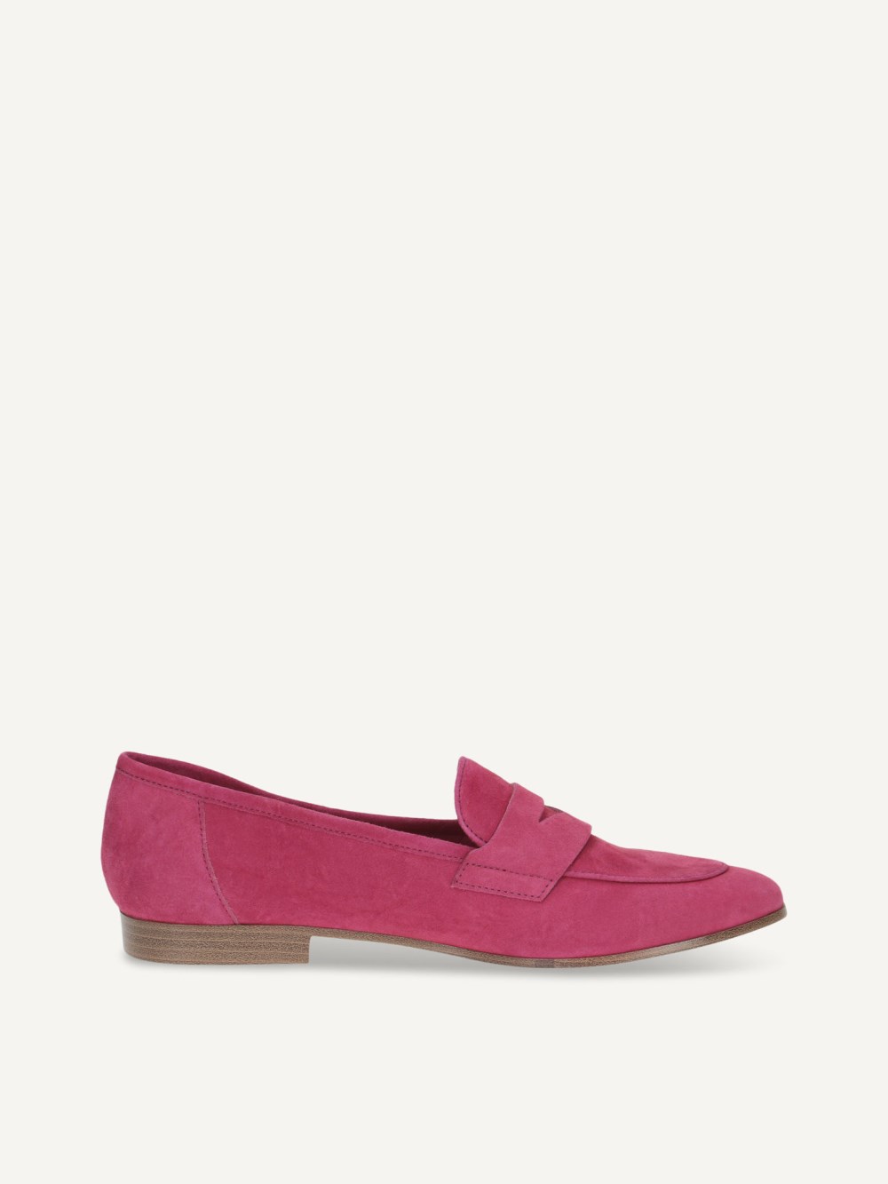 Caprice Slipper - Fuchsiafarbenes Wildleder