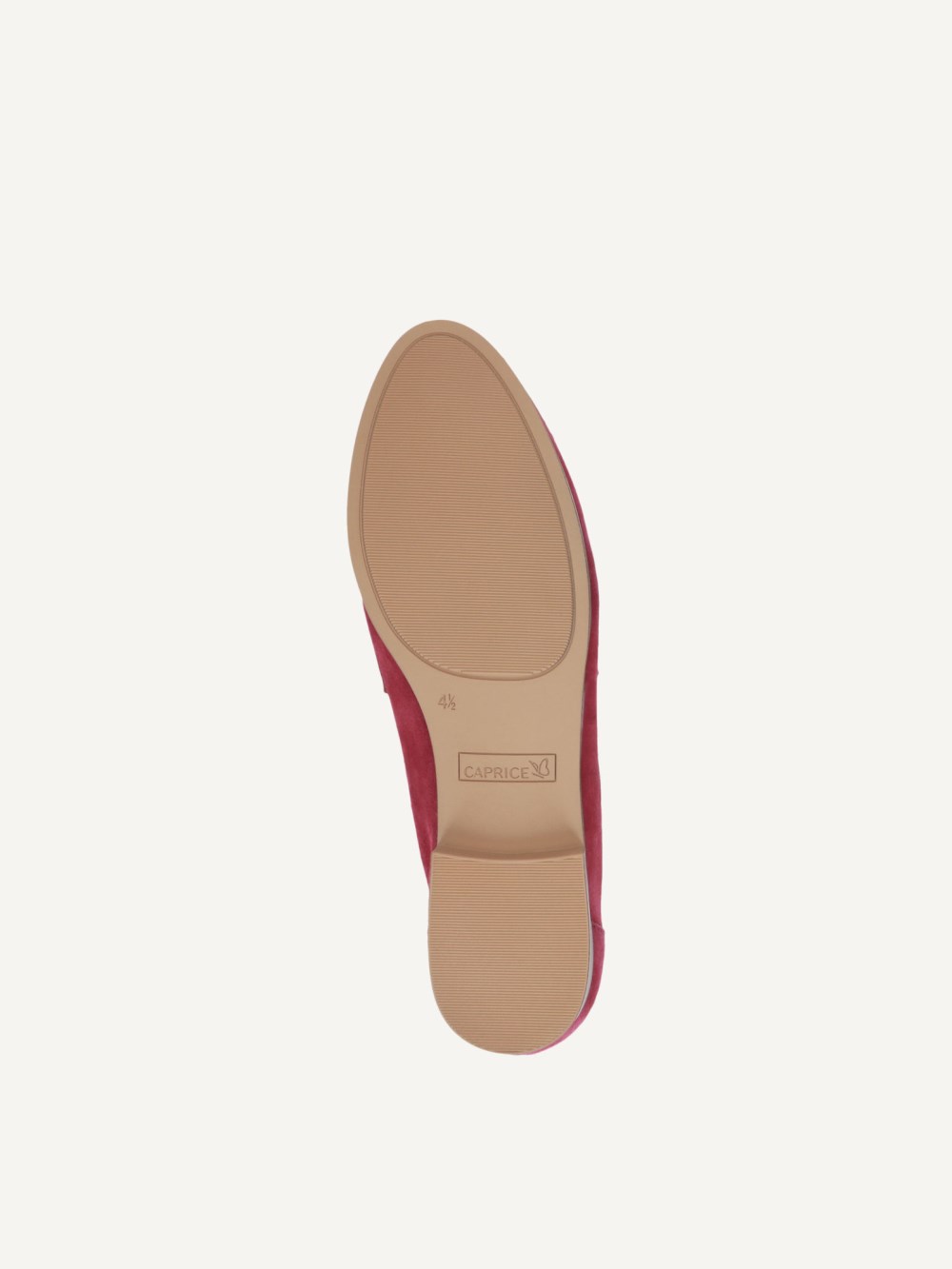 Caprice Slipper - Fuchsiafarbenes Wildleder