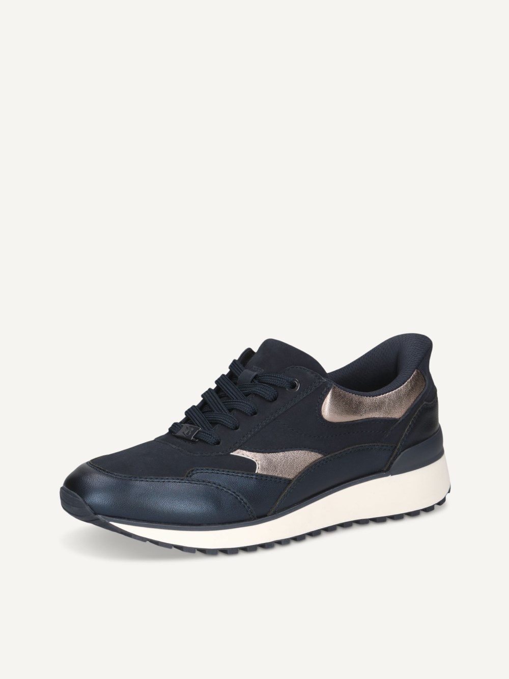 Caprice Sneaker - Marineblauer Perlmuttkamm