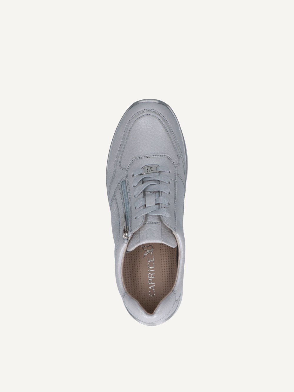 Caprice Sneaker - Hellblaues Wildleder