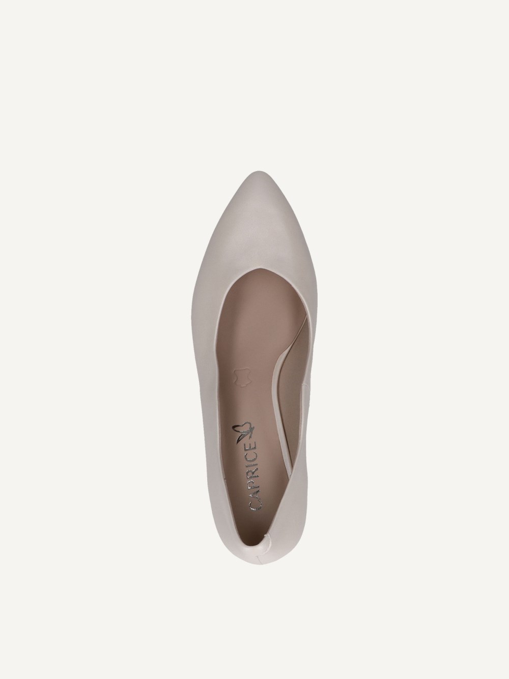 Caprice Pumps - Creme-Perlmuttleder
