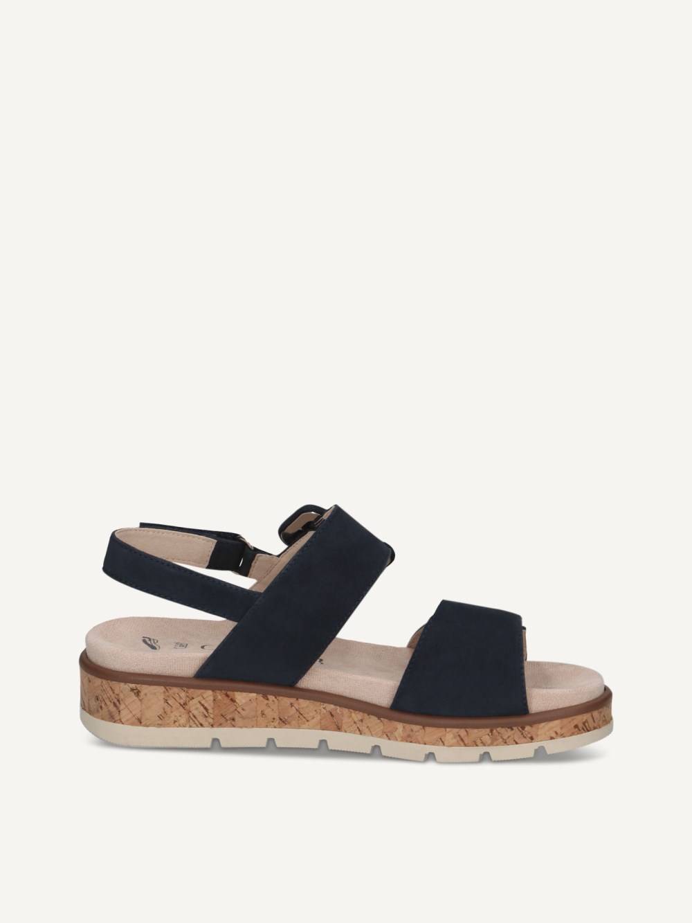 Caprice Sandale - Ozeanblaues Wildleder