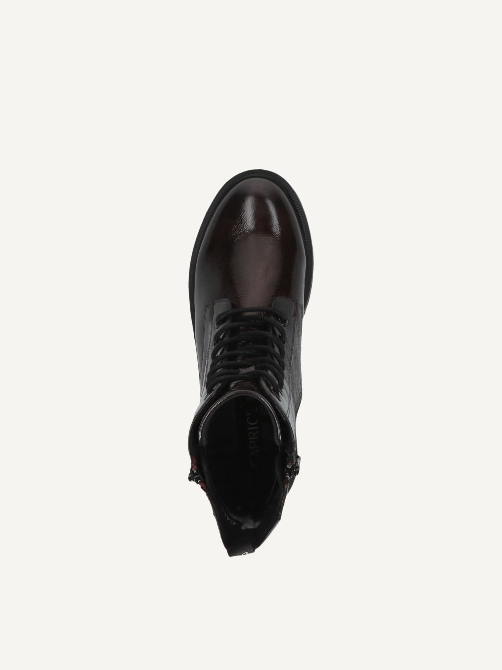 Caprice Stiefelette - Bordeauxfarbenes Nappa